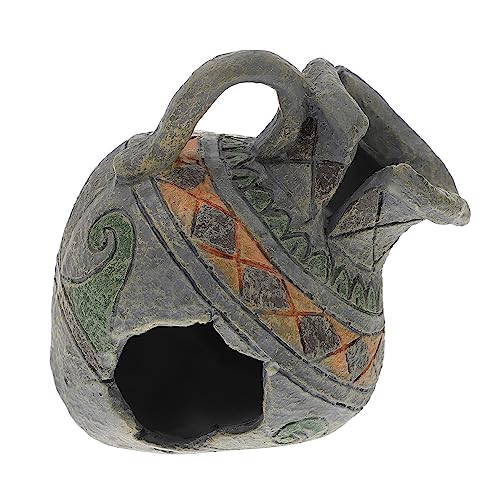 UPKOCH Fisch- und Garnelenversteckhaus Vase künstlich Felsen Tank Aquariumgesteine Höhle für Aquarium Fischaquariumdekor Aquarienhöhlen und Verstecke für Fische Fischbecken Versteck Harz UPKOCH Fisch- und Garnelenversteckhaus Vase künstlich Felsen Tank Aquariumgesteine Höhle für Aquarium Fischaquariumdekor Aquarienhöhlen und Verstecke für Fische Fischbecken Versteck Harz von UPKOCH