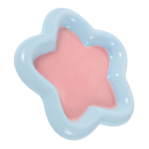 UPKOCH Flache Whisker Freundliche Schüssel für und Trockenfutter im Süßen Sternenformat Futter und Wassernapf für Kleine Hunde und Katzen Multifunktionale Keramikschale UPKOCH Flache Whisker Freundliche Schüssel für und Trockenfutter im Süßen Sternenformat Futter und Wassernapf für Kleine Hunde und Katzen Multifunktionale Keramikschale von UPKOCH