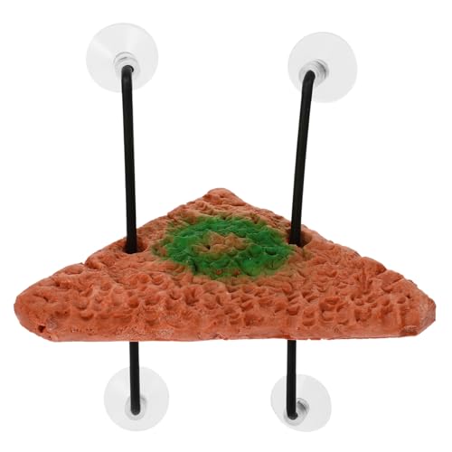 UPKOCH Floating Island Turtle Climbing Hill Stone Schildkrötenpanzer Wasser- schleichtiere zubehör für schildkrötenaquarien Schildkrötenplattformschildkröte von UPKOCH