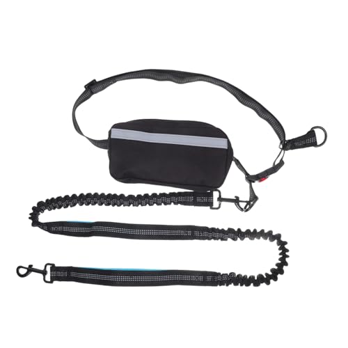 UPKOCH Freihändige Hundeleine mit Bauchgurt und Reflektierendem Bungee Design Multifunktionaler Laufgürtel mit Großer Tasche für Spaziergänge und Joggen Leicht und Sicher für Mittlere von UPKOCH