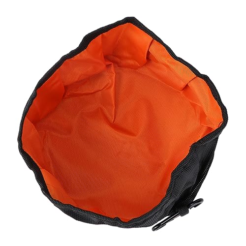 UPKOCH Futternapf für Haustiere Hundenapf im Freien Reisenapf für Haustiere Hundenäpfe faltbar Wasserdicht groß Dog Bowl hundeschale dogbowl hundefutternapf Wassernapf für Haustiere Black von UPKOCH