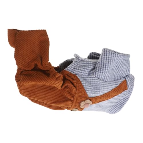 UPKOCH Gestreifter Haustier Overall Hundebekleidung Warmes Vierbeiniges Kostüm für Kleine bis Mittelgroße Hunde Bequeme Pflegeleichte Kleidung für Outdoor und Fotosession UPKOCH Gestreifter Haustier Overall Hundebekleidung Warmes Vierbeiniges Kostüm für Kleine bis Mittelgroße Hunde Bequeme Pflegeleichte Kleidung für Outdoor und Fotosession von UPKOCH