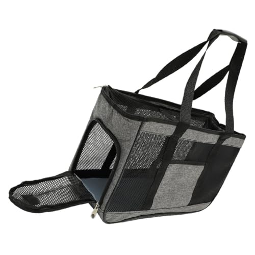 UPKOCH Große Atmungsaktive Haustiertasche mit Netzgewebe Tragbare Katzen und Kleintier Tragetasche Faltbar Leicht für Reisen und Outdoor Geeignet für Katzen und Kleine Hunde von UPKOCH