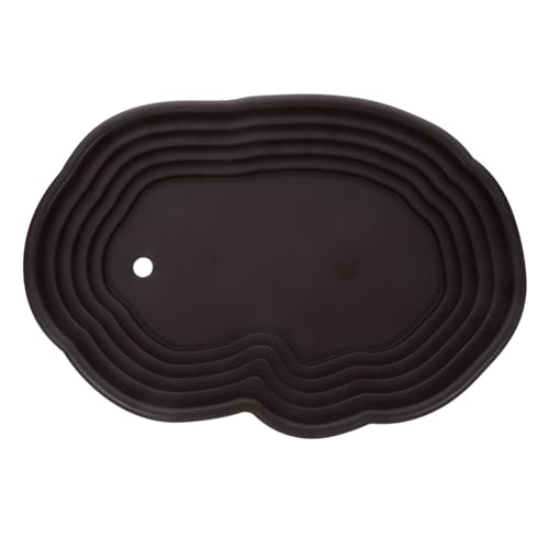 UPKOCH Große Schildkröten Badewanne mit Rampe Multifunktionale Wasserschale für Reptilien für Schildkröten Geckos und Bartagamen Komfortable und Dekorative Umgebung UPKOCH Große Schildkröten Badewanne mit Rampe Multifunktionale Wasserschale für Reptilien für Schildkröten Geckos und Bartagamen Komfortable und Dekorative Umgebung von UPKOCH