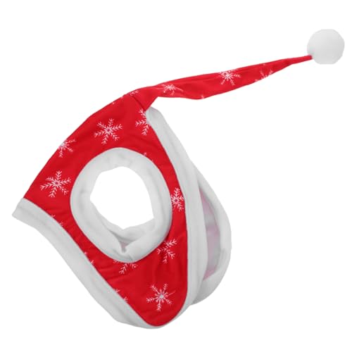 UPKOCH Großer Pferde-weihnachtshut Rot mit Schneeflocken Bequeme Langlebige Santa Ohrenhaube für Festliche Pferdekostüme und Winter-Dekoration bei Neujahrsfeiern UPKOCH Großer Pferde-weihnachtshut Rot mit Schneeflocken Bequeme Langlebige Santa Ohrenhaube für Festliche Pferdekostüme und Winter-Dekoration bei Neujahrsfeiern von UPKOCH