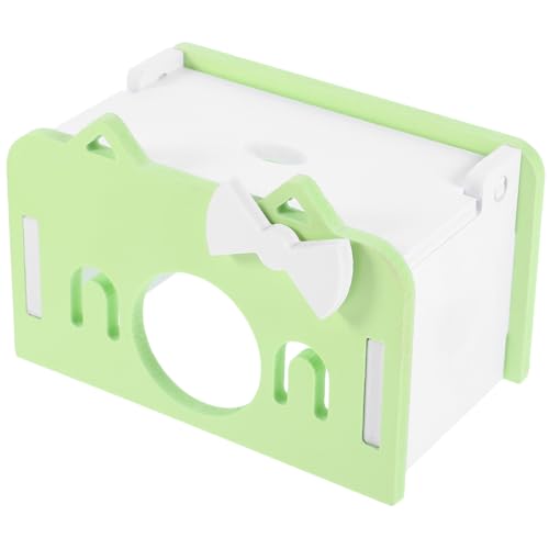 UPKOCH Guinea Pig Hideout Haus aus Stabilem PVC Buntes Kleintier Versteck Widerstandsfähiges Hamsterhaus Geeignet für Zwerghamster Mäuse und Kleine Nagetiere Langlebiges Spielhaus für von UPKOCH