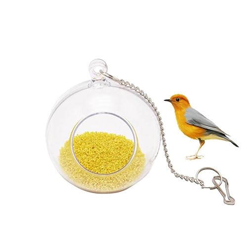 UPKOCH Hängende Futtersuche Kugel für Papageien Interaktives Vogelspielzeug für Käfige für Nymphensittiche Conures und Fördert von UPKOCH