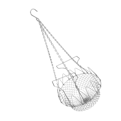 UPKOCH Hängender Hühnerfutterspender Futterkorb Aus Metall Praktischer Leckerli- Einfach Zu Verwendende Kette Hält Den Stall Sauber UPKOCH Hängender Hühnerfutterspender Futterkorb Aus Metall Praktischer Leckerli- Einfach Zu Verwendende Kette Hält Den Stall Sauber von UPKOCH