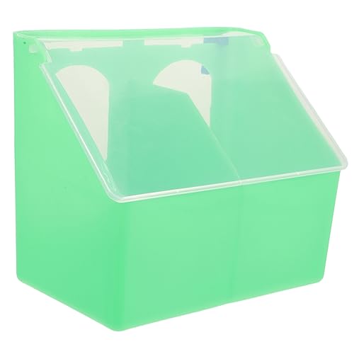 UPKOCH Hängender Vogelfutterspender für Papageien Kunststoff Futterbox mit Deckel Futterspender für Käfige Leicht zu Installieren für Tauben und Sittiche und Verschleißfest UPKOCH Hängender Vogelfutterspender für Papageien Kunststoff Futterbox mit Deckel Futterspender für Käfige Leicht zu Installieren für Tauben und Sittiche und Verschleißfest von UPKOCH