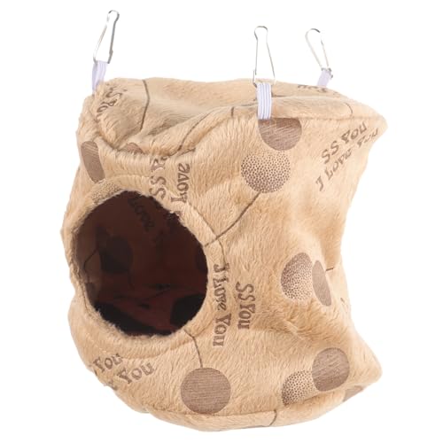 UPKOCH Hängendes Hamsterbett aus Weichem Gemütliches Schlaf und Spielversteck für Hamster und Kleine Haustiere zu Befestigen Zufällige und Stilvariationen UPKOCH Hängendes Hamsterbett aus Weichem Gemütliches Schlaf und Spielversteck für Hamster und Kleine Haustiere zu Befestigen Zufällige und Stilvariationen von UPKOCH
