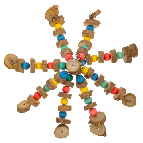 UPKOCH Papagei Spielzeug Zum Aufhängen Für Vogelkäfig Kauspielzeug Aus Holz Für Große Vögel Vogelspielzeug Zum Befestigen Für Innenbereich Papageienspielzeug Zum Kaumundtraining UPKOCH Papagei Spielzeug Zum Aufhängen Für Vogelkäfig Kauspielzeug Aus Holz Für Große Vögel Vogelspielzeug Zum Befestigen Für Innenbereich Papageienspielzeug Zum Kaumundtraining von UPKOCH