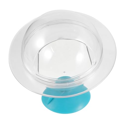 UPKOCH Hamster Badewanne Für Kleine Haustiere Multifunktionale Waschstation Und Spielbereich Transparentes Design Für Hamster Meerschweinchen Chinchillas Toilette von UPKOCH