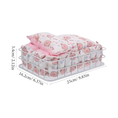 UPKOCH Hamster Hängematte Schlafplatz Kleintier Käfigbett Atmungsaktiv Komfortabel Für Hamster Ratten Meerschweinchen Kleintiere Ganzjahres Nutzung Weißes Metallgestell Mit Weichem Nest UPKOCH Hamster Hängematte Schlafplatz Kleintier Käfigbett Atmungsaktiv Komfortabel Für Hamster Ratten Meerschweinchen Kleintiere Ganzjahres Nutzung Weißes Metallgestell Mit Weichem Nest von UPKOCH