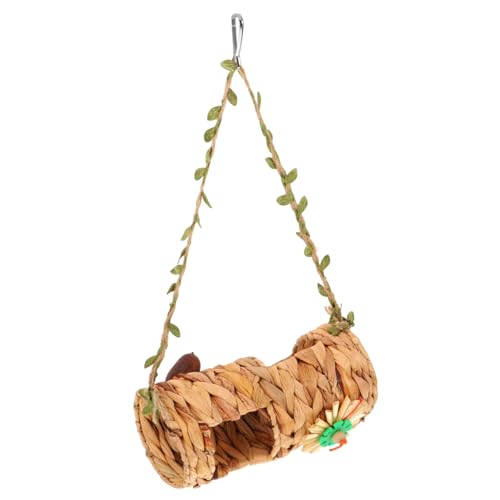 UPKOCH Hamster Hängematte Tunnel Für Kleintiere Versteckspielzeug Aus Weichem Material Für Hamster Mäuse Und Chinchillas Sorgt Für Rückzug Im Käfig von UPKOCH