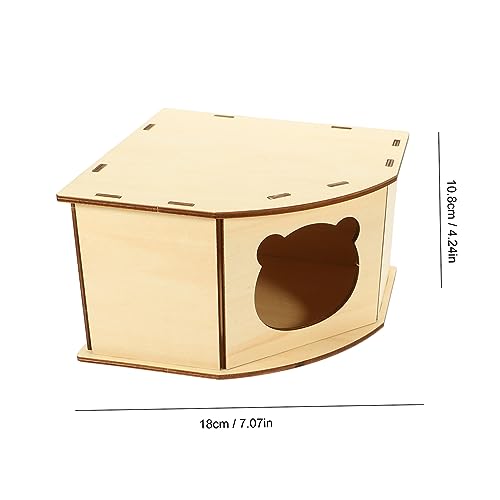 UPKOCH Hamster Holzhaus DIY Kleintier Versteck mit Leiter Naturbelassenes Nagerhaus für Meerschweinchen Chinchilla und Kleine Haustiere Sicherer Rückzugsort Ausruhen UPKOCH Hamster Holzhaus DIY Kleintier Versteck mit Leiter Naturbelassenes Nagerhaus für Meerschweinchen Chinchilla und Kleine Haustiere Sicherer Rückzugsort Ausruhen von UPKOCH
