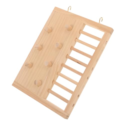 UPKOCH Hamster Holzleiter Kletterspielzeug Für Chinchillas Meerschweinchen Und Ratten Interaktive Holzbrücke Aktivität Für Kleine Haustiere von UPKOCH