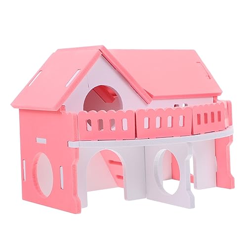 UPKOCH Hamster Schlafhaus aus Hochwertigem Kunststoff Rosa Kleintier Versteck Gemütliches Nest für Zwerghamster und Chinchillas Sicher und Langlebig für Entspannte Ruhezeiten UPKOCH Hamster Schlafhaus aus Hochwertigem Kunststoff Rosa Kleintier Versteck Gemütliches Nest für Zwerghamster und Chinchillas Sicher und Langlebig für Entspannte Ruhezeiten von UPKOCH