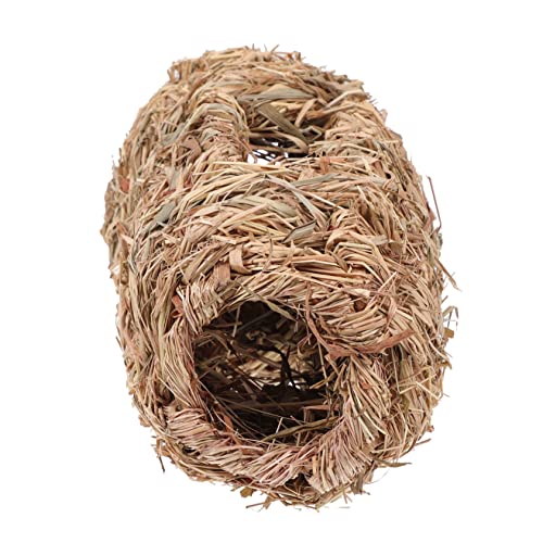 UPKOCH Hamster Strohversteck Tunnel Für Kleintiere Handgeflochtenes Und Versteck Für Hamster Meerschweinchen Und Mäuse Stressreduzierendes Aktivitätszentrum Aus Stroh UPKOCH Hamster Strohversteck Tunnel Für Kleintiere Handgeflochtenes Und Versteck Für Hamster Meerschweinchen Und Mäuse Stressreduzierendes Aktivitätszentrum Aus Stroh von UPKOCH