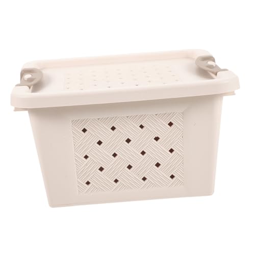 UPKOCH Hamster Transportbox mit Großer Kapazität Atmungsaktive Kunststoff tragebox für Kleine Haustiere Wie Hamster Mäuse Igel für Reisen Camping und Ausflüge von UPKOCH