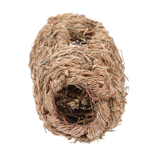 UPKOCH Hamster Versteck Tunnel aus Weidenstroh Kleintier Spielhaus mit Öffnungen Stressreduzierendes Nest für Hamster und Kleine Nagetiere Geeignet für Käfige Natürliches Versteck und UPKOCH Hamster Versteck Tunnel aus Weidenstroh Kleintier Spielhaus mit Öffnungen Stressreduzierendes Nest für Hamster und Kleine Nagetiere Geeignet für Käfige Natürliches Versteck und von UPKOCH