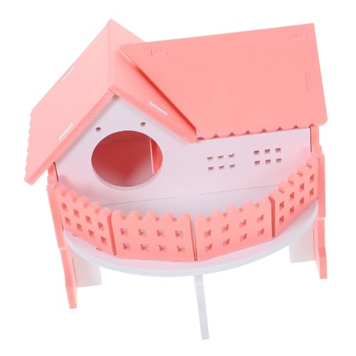 UPKOCH Hamster Versteck aus Dekoratives Kleines Nagerhaus Gemütliches Rückzugsort für Hamster und Kleine Nagetiere Geruchlos Langlebig als Spielplatz und Schlafplatz von UPKOCH