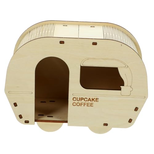 UPKOCH Hamster Versteck aus Holz Dekoratives Rattenhaus für Hamster und Zwerghamster Sicheres und Komfortables Schlafhaus für Käfige und Tägliche Aktivitäten Langlebig UPKOCH Hamster Versteck aus Holz Dekoratives Rattenhaus für Hamster und Zwerghamster Sicheres und Komfortables Schlafhaus für Käfige und Tägliche Aktivitäten Langlebig von UPKOCH