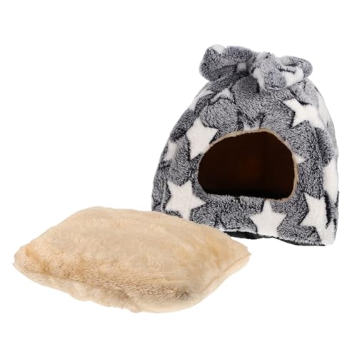 UPKOCH Hamsterbett für Meerschweinchen Warmes Dekoratives Nest für Chinchillas und Kuschelbett aus Atmungsaktivem UPKOCH Hamsterbett für Meerschweinchen Warmes Dekoratives Nest für Chinchillas und Kuschelbett aus Atmungsaktivem von UPKOCH