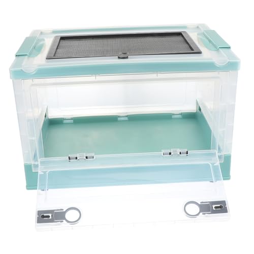 UPKOCH Hamsterbox Kleintiergehege aus Kunststoff Faltbarer Igelbrutkasten mit Wärmeschutz Atmungsaktives Terrarium für Hamster und Kleine Haustiere Stabile Aufbewahrungsbox für Gesunden von UPKOCH
