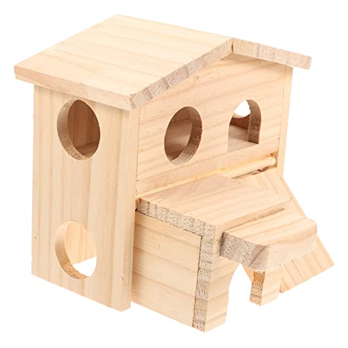 UPKOCH Hamsterburg aus Doppeldeckiges Hamsterhaus mit Spiel und Schlafbereich für Kleintiere Warm im Winter und Kühl im Sommer Leicht zu Reinigen für Nagebedürfnisse Geeignet UPKOCH Hamsterburg aus Doppeldeckiges Hamsterhaus mit Spiel und Schlafbereich für Kleintiere Warm im Winter und Kühl im Sommer Leicht zu Reinigen für Nagebedürfnisse Geeignet von UPKOCH