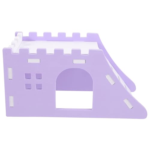 UPKOCH Hamsterleiter und Schlafhaus aus PVC und Langlebig Hamsterversteck für Kleintiere Kletterspielzeug und Tierschlafhaus für Hamster und Meerschweinchen von UPKOCH