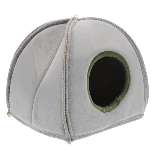 UPKOCH Hamsternest Hamster Verstecken Hasenbettwäsche Mini-Hamster-baumwollnest Einstreu Für Hamster Hasenspielzeug Zubehör Für Kleintierkäfige Hamster Warmes Nest Baumwolle Grey UPKOCH Hamsternest Hamster Verstecken Hasenbettwäsche Mini-Hamster-baumwollnest Einstreu Für Hamster Hasenspielzeug Zubehör Für Kleintierkäfige Hamster Warmes Nest Baumwolle Grey von UPKOCH