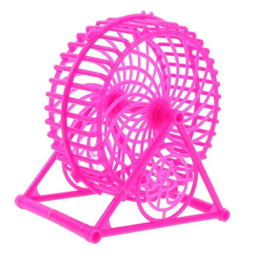 UPKOCH Hamsterrad mit Ständer Geräuschloses Sicheres Laufrad für Zwerghamster Rennmäuse Chinchillas aus Langlebigem Kunststoff Antipinching Design Rosa für Ruhige Kleintierhaltung UPKOCH Hamsterrad mit Ständer Geräuschloses Sicheres Laufrad für Zwerghamster Rennmäuse Chinchillas aus Langlebigem Kunststoff Antipinching Design Rosa für Ruhige Kleintierhaltung von UPKOCH