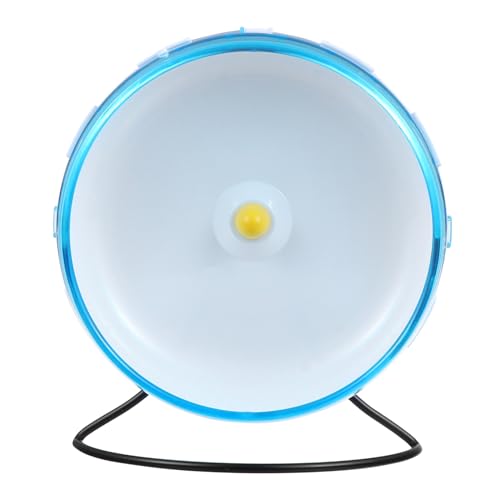 UPKOCH Hamsterspielzeug Laufrad Mini Haustierräder Hamster Übungsrad Hamster Eichhörnchen Rad Hamster Laufspielzeug Hamster Laufrad Hamsterrad Blau Kunststoff von UPKOCH
