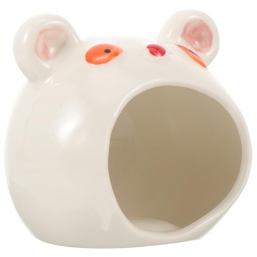 UPKOCH Hamsterversteck aus Keramik Bärenförmiges Haustiernest für Kleines Nagerhaus für Schlaf Reinigen Kleine Haustiere UPKOCH Hamsterversteck aus Keramik Bärenförmiges Haustiernest für Kleines Nagerhaus für Schlaf Reinigen Kleine Haustiere von UPKOCH