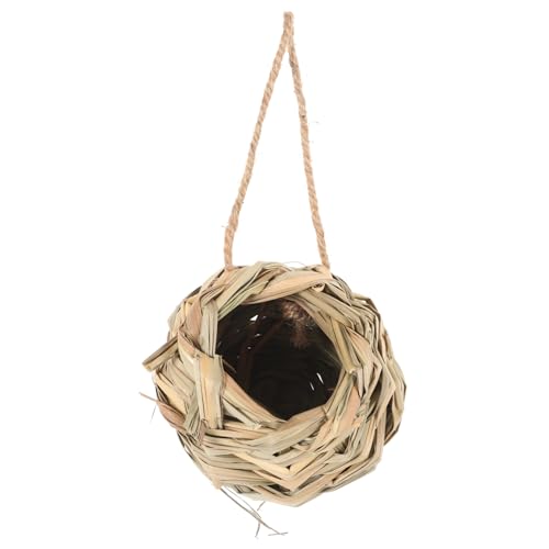 UPKOCH Handgewebtes Strohnest für Hamster und Natürliches Material Atmungsaktiv und Langlebig Hamsterversteck Rustikales Design für Kleintiere UPKOCH Handgewebtes Strohnest für Hamster und Natürliches Material Atmungsaktiv und Langlebig Hamsterversteck Rustikales Design für Kleintiere von UPKOCH