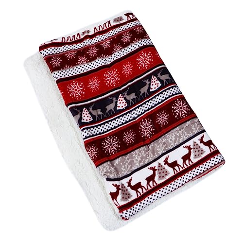 UPKOCH Haustier Flanellmatte Für Winter Dicke Schlafmatte Für Hunde Und Katzen Waschbare Decke Für Kalte Tage Für Kleine Haustiere Und Gemütliche Rückzugsorte von UPKOCH