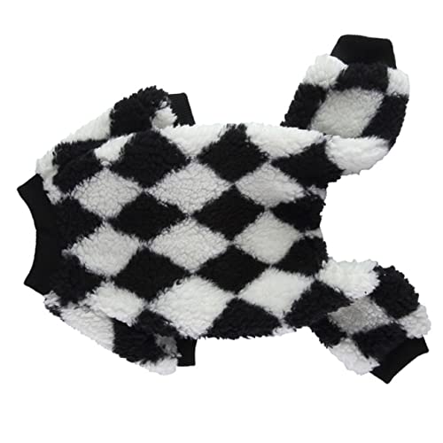 UPKOCH Haustier Schlafanzug Kleine Hundemäntel Hunde Haustieranzug Lustige Hundekleidung Für Warme Dicke Kostümbezüge Welpen Hundezubehör Winterzubehör Haustierkleidung Fleece von UPKOCH