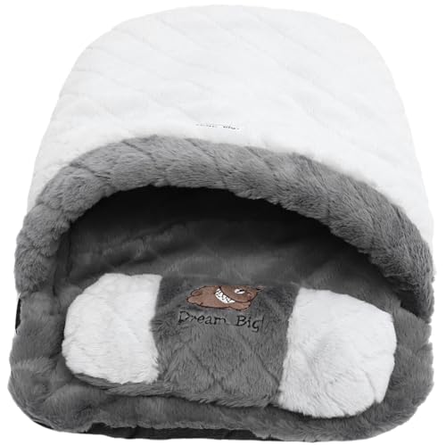 UPKOCH Haustier Schlafsack für Katzen und Kleine Hunde Kuscheliges Kätzchennest aus Baumwoll Warm und Bequem für Herbst und Winter UPKOCH Haustier Schlafsack für Katzen und Kleine Hunde Kuscheliges Kätzchennest aus Baumwoll Warm und Bequem für Herbst und Winter von UPKOCH