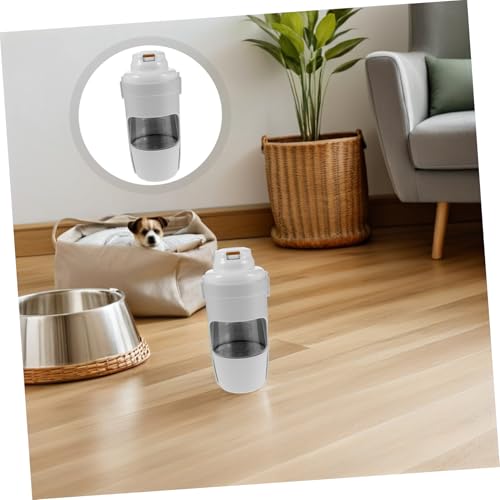 UPKOCH Tragbare Hundetrinkflasche Mit Futterbehälter Outdoor-wasserbecher Für Hunde Katzen Haustiere Platzsparende Wasserspender Für Reisen Spaziergänge Und Wandern von UPKOCH