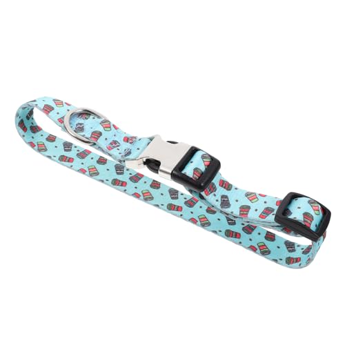 UPKOCH Haustierhalsband Stichworte freigeben katzenhalsband Halsband mit Schnellverschluss Hundehalsbänder für den Außenbereich verstellbares hundehalsband Zinklegierung Light Green von UPKOCH