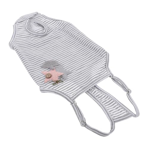 UPKOCH Haustierwindelhöschen für Welpen Waschbare und Atmungsaktive mit Hosenträger für Weibliche Bequemes und Stylisches Design während Läufigkeit UPKOCH Haustierwindelhöschen für Welpen Waschbare und Atmungsaktive mit Hosenträger für Weibliche Bequemes und Stylisches Design während Läufigkeit von UPKOCH