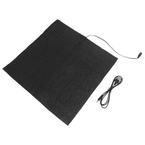 UPKOCH Heizkissen für Haustiere USB heizpad warm Matte pet Heating pad Haustiermatte Heat pad Pads Heizkissen Haustier Wintermatte für Reptilien Sicherheitsmatte für Haustiere Tuch Black von UPKOCH