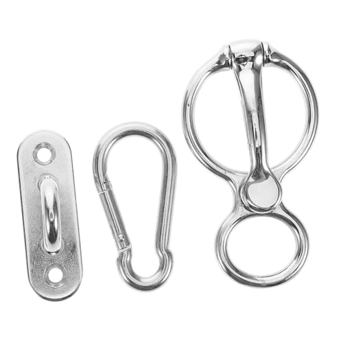 UPKOCH Heusäcke für Pferde Pferdeausstattung Pferdetraining Pferde Zubehör Set Pferde Training Pferdezucht Humpel für Pferde Hobbypferdezubehör Pferdestallbedarf Rostfreier Stahl Silver von UPKOCH