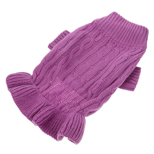 UPKOCH Hochwertiger Rollkragen Hundepullover für Kleine Hunde Weicher Warmer Strickpullover mit Feiner Verarbeitung Wärmende Haustierkleidung für Winter und Party für Kleine Welpen und UPKOCH Hochwertiger Rollkragen Hundepullover für Kleine Hunde Weicher Warmer Strickpullover mit Feiner Verarbeitung Wärmende Haustierkleidung für Winter und Party für Kleine Welpen und von UPKOCH