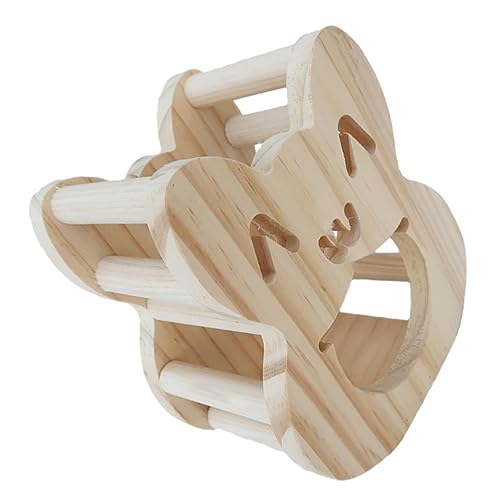 UPKOCH Holz Heu Feeder für Kleintiere Abnehmbarer Heu Rack für Meerschweinchen und Chinchillas Langlebiges Sicheres Futterzubehör aus Hochwertigem Holz Einfache von UPKOCH