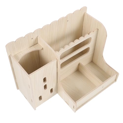 UPKOCH Holz Heuhalter für Kleintiere Multifunktionale Futterstation für Meerschweinchen Hamster Langlebiger Verschleißfester Futternapf aus Holz zu Reinigen UPKOCH Holz Heuhalter für Kleintiere Multifunktionale Futterstation für Meerschweinchen Hamster Langlebiger Verschleißfester Futternapf aus Holz zu Reinigen von UPKOCH
