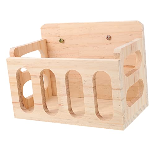 UPKOCH Holz Heuraufe für Kaninchen und Meerschweinchen Kleines Nagetier Gras Futterspender Langlebiger Futterhalter zur Käfigbefestigung Natürlicher Holz Futterkorb für Kleintiere UPKOCH Holz Heuraufe für Kaninchen und Meerschweinchen Kleines Nagetier Gras Futterspender Langlebiger Futterhalter zur Käfigbefestigung Natürlicher Holz Futterkorb für Kleintiere von UPKOCH