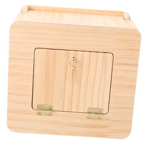 UPKOCH Holz Vogelhaus für Draußen Hängendes Nistkästchen für Cockatiels und Andere im Garten für Vogelzucht und Schutz Raubtieren mit Robustem Design und Glatter Oberfläche UPKOCH Holz Vogelhaus für Draußen Hängendes Nistkästchen für Cockatiels und Andere im Garten für Vogelzucht und Schutz Raubtieren mit Robustem Design und Glatter Oberfläche von UPKOCH