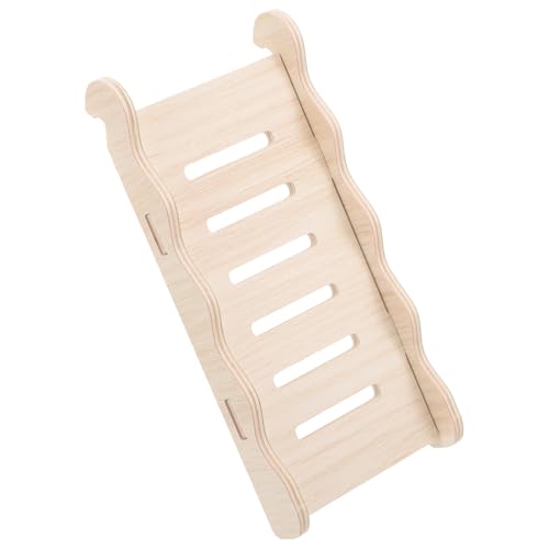 UPKOCH Hamster Holz Leiter Plattform Spielzeug Kletterspielzeug für Meerschweinchen Multifunktional Ungiftig für Haustierkäfige von UPKOCH