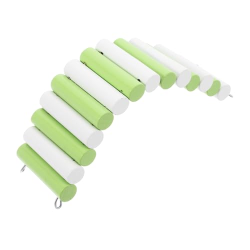 UPKOCH Holzleiterspielzeug Hamster-hängebrücke Hamsterspielzeug Light Green Hölzern von UPKOCH